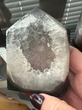 Agate Druzy Tower