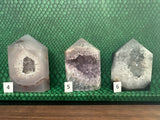 Agate Druzy Tower