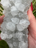 clear apophyllite crystal