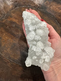 clear apophyllite crystal