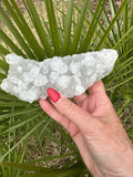 clear apophyllite crystal