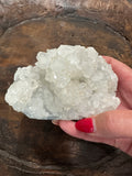 clear apophyllite crystal