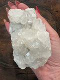 clear apophyllite crystal