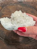 clear apophyllite crystal