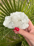 clear apophyllite crystal