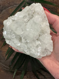 clear apophyllite crystal