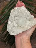 clear apophyllite crystal