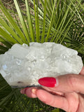 clear apophyllite crystal
