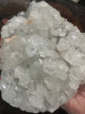clear apophyllite crystal