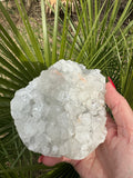 clear apophyllite crystal