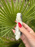 clear apophyllite crystal cluster