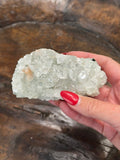 clear apophyllite crystal
