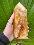 Golden Healer Quartz Tower