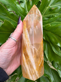 Golden Healer Quartz Tower