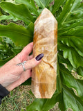 Golden Healer Quartz Tower