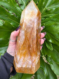 Golden Healer Quartz Tower / Pillar
