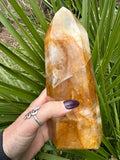 Golden Healer Quartz Tower