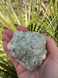 green apophyllite crystal