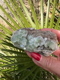 green apophyllite crystal