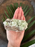 green apophyllite crystal