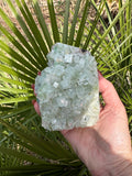 green apophyllite crystal