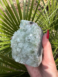 green apophyllite crystal