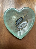 Green Fluorite Heart Dish