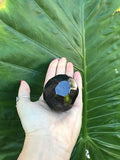 almandine garnet faceted