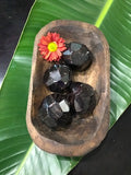 almandine garnet faceted