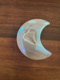 angel aura crescent crystal moon