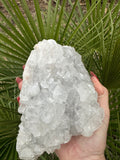 clear apophyllite crystal