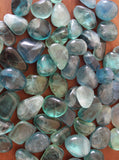 Blue Fluorite Tumble