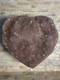 crystal druzy heart