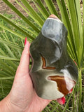 polychrome jasper crystal flame