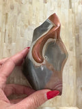 polychrome jasper crystal flame
