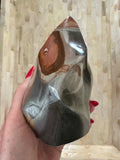 polychrome jasper crystal flame