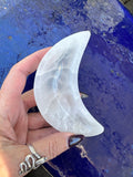 selenite moon dish