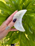 selenite moon dish