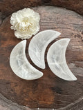 selenite moon dish