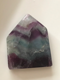 rainbow fluorite slab