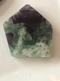 rainbow fluorite slab