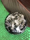 indigo gabbro crystal sphere
