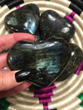 labradorite crystal heart