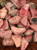 rhodochrosite crystal tumble