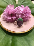 Ruby Zoisite Ring