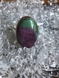 Ruby Zoisite Ring