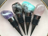 decorative crystal wine stopper