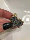 Amethyst Stalactite Pendant - Small