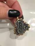 Amethyst Stalactite Pendant - Small