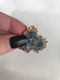 Amethyst Stalactite Pendant - Small